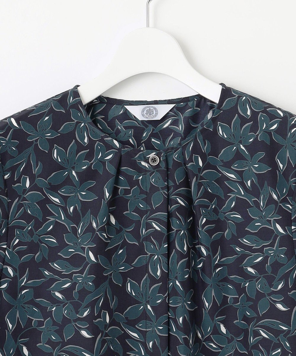 J.PRESS LADIES 【洗える】ボタニカルプリント ワンピース 