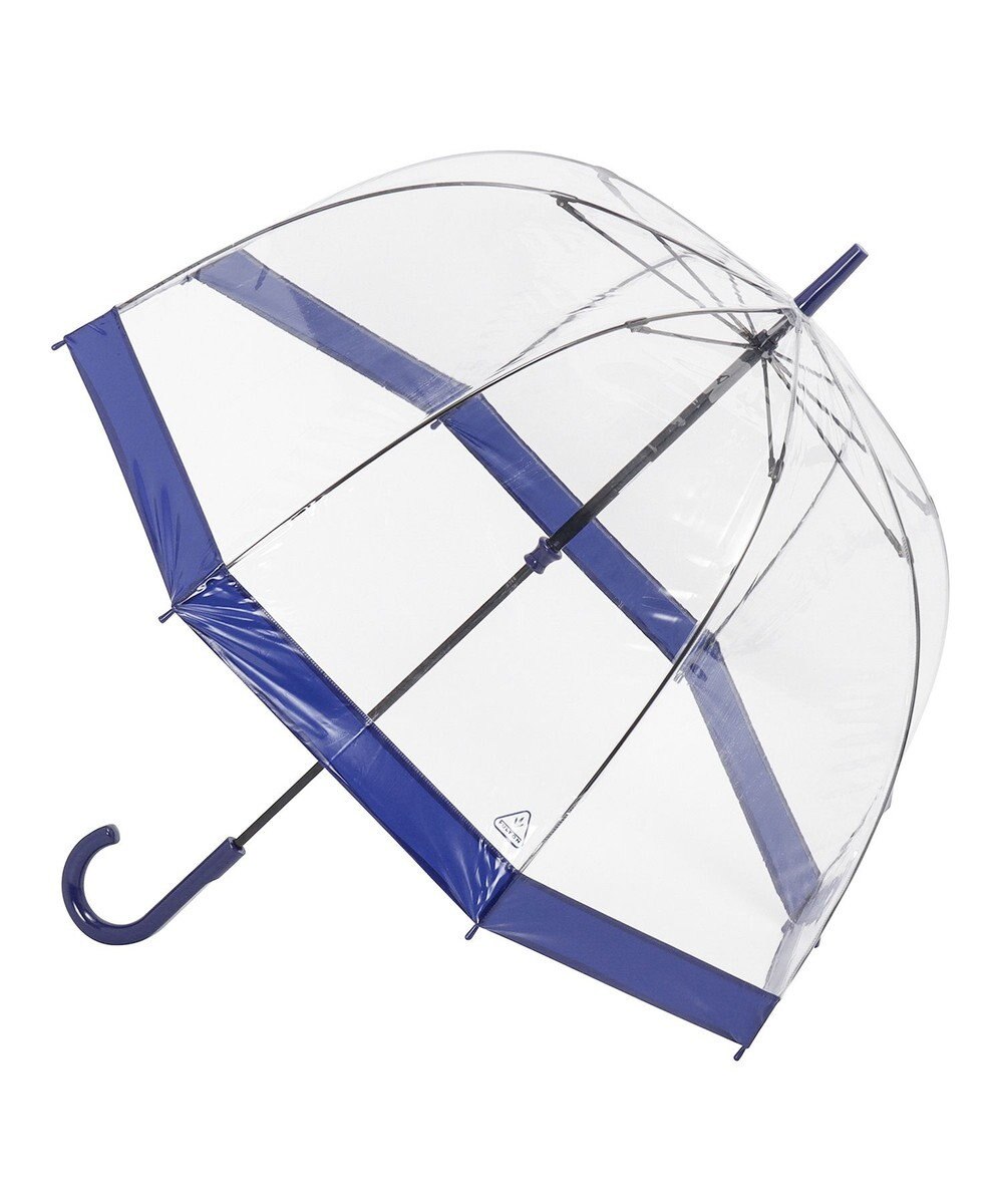 MOONBAT 【雑誌掲載／non・no】フルトン (FULTON) Birdcage ワンポイントロゴ 長傘 透明傘 