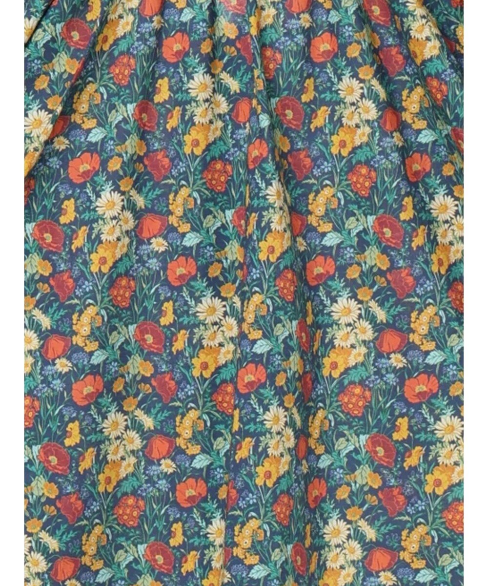 Te chichi 【LIBERTY FABRICS】フリルネックブラウス 