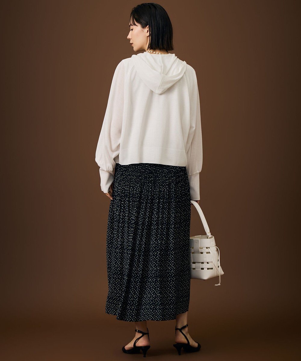 自由区 【昨年大好評・デザインアップデート・カタログ掲載・セットアップ対応・セレモニー・通勤】ライトサテンプリーツ スカートⅡ 