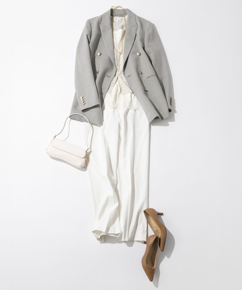 23区 S サテンレースキャミソール 