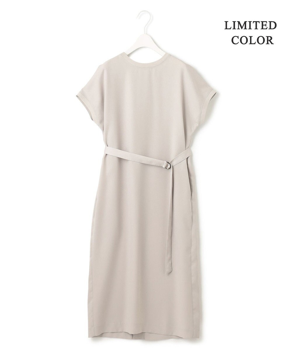 ICB 【接触冷感・UVケア・速乾・洗える】FluidBackSatin ワンピース 