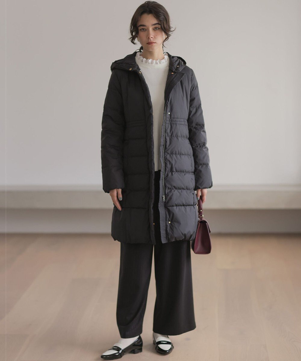 組曲 L 【加藤ローサさん着用】ラメストライプ ワイドパンツ 