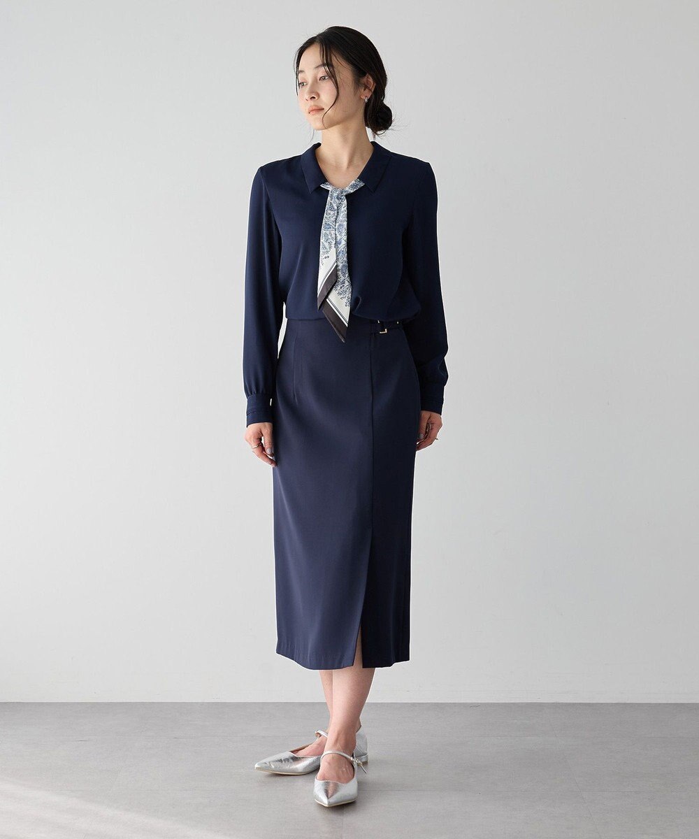 YECCA VECCA サイドベルトナロースカート 