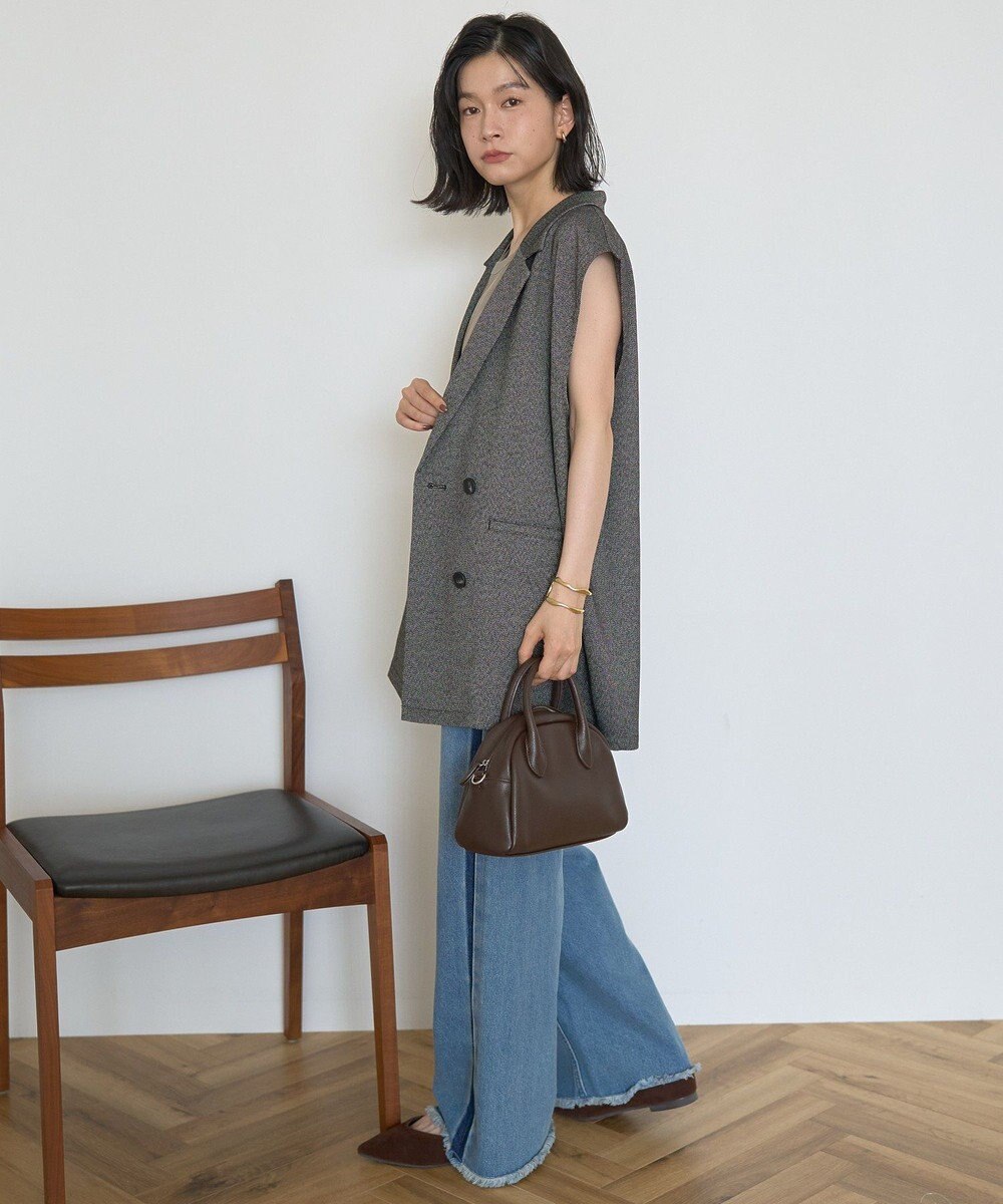 AMERICAN HOLIC テーラードミドル丈ジレ 