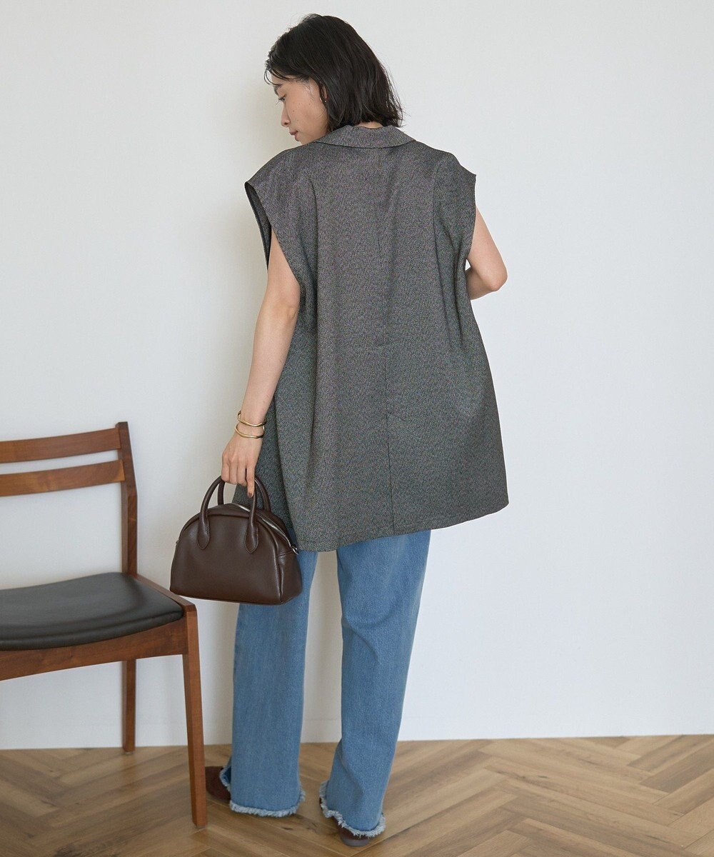 AMERICAN HOLIC テーラードミドル丈ジレ 