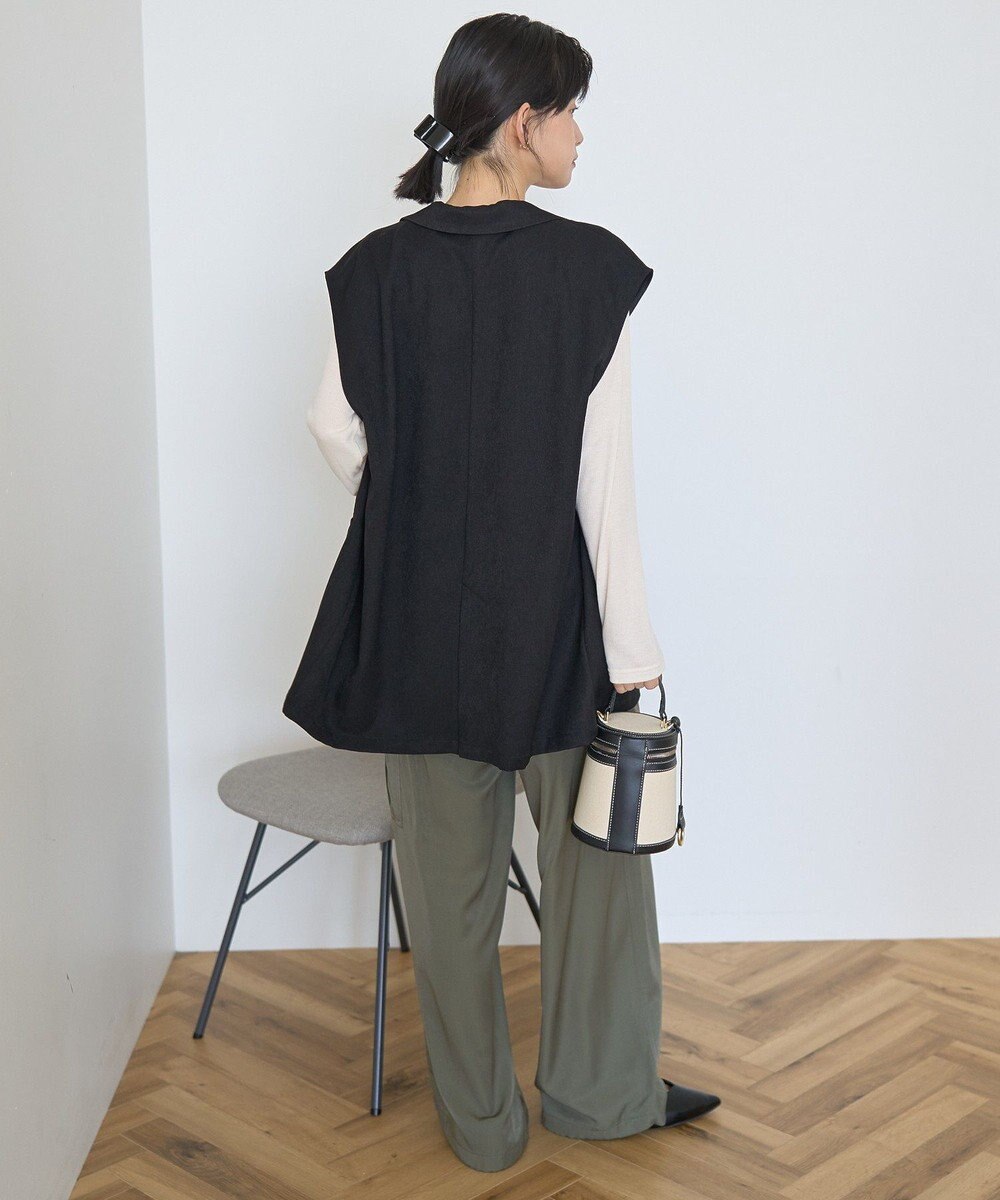 AMERICAN HOLIC テーラードミドル丈ジレ 