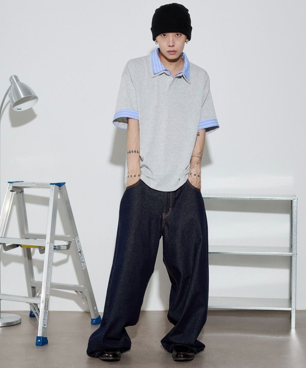 WEGO 【ユニセックス着用ITEM】シャツレイヤードT（SS） 