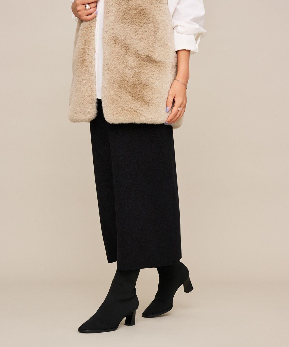 steppi 【洗える】撥水 ストレッチブーツ 