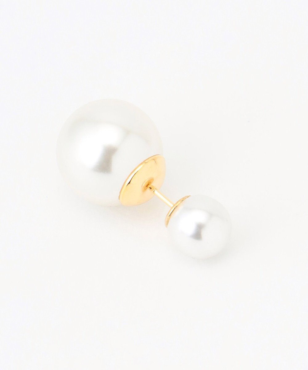 ANY 【WEB限定】パールキャッチピアス(両耳用) 