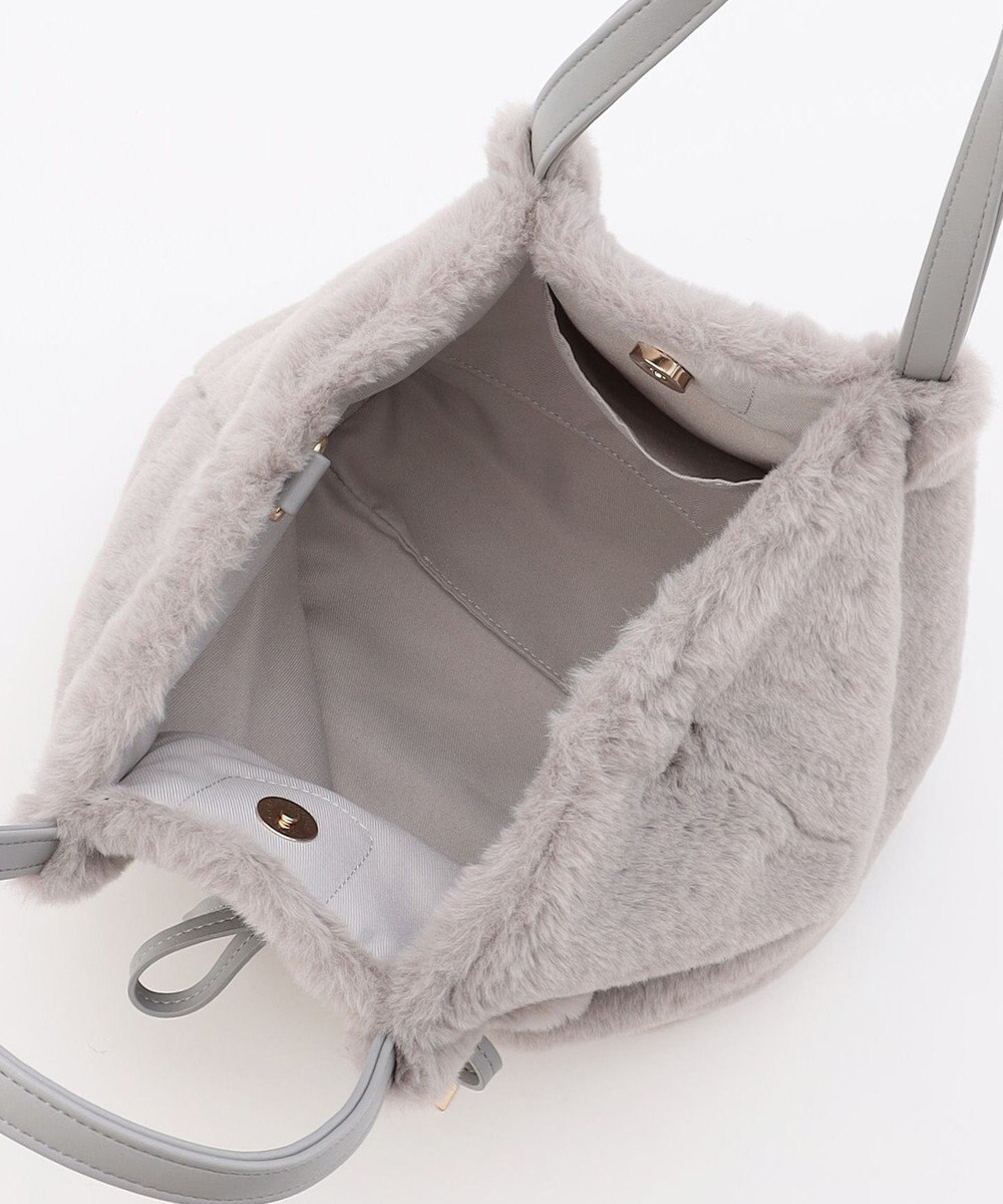 ANY SIS 【2WAY】フェイクファーリボン バッグ 