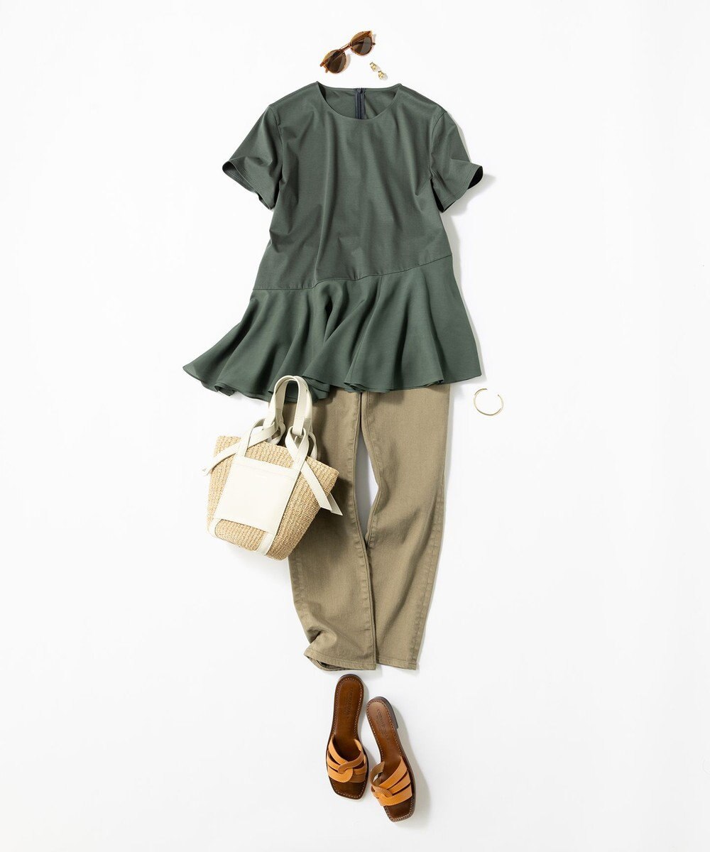 23区 VIOLAd'ORO MIRO レザーポケット ハンドバッグ 