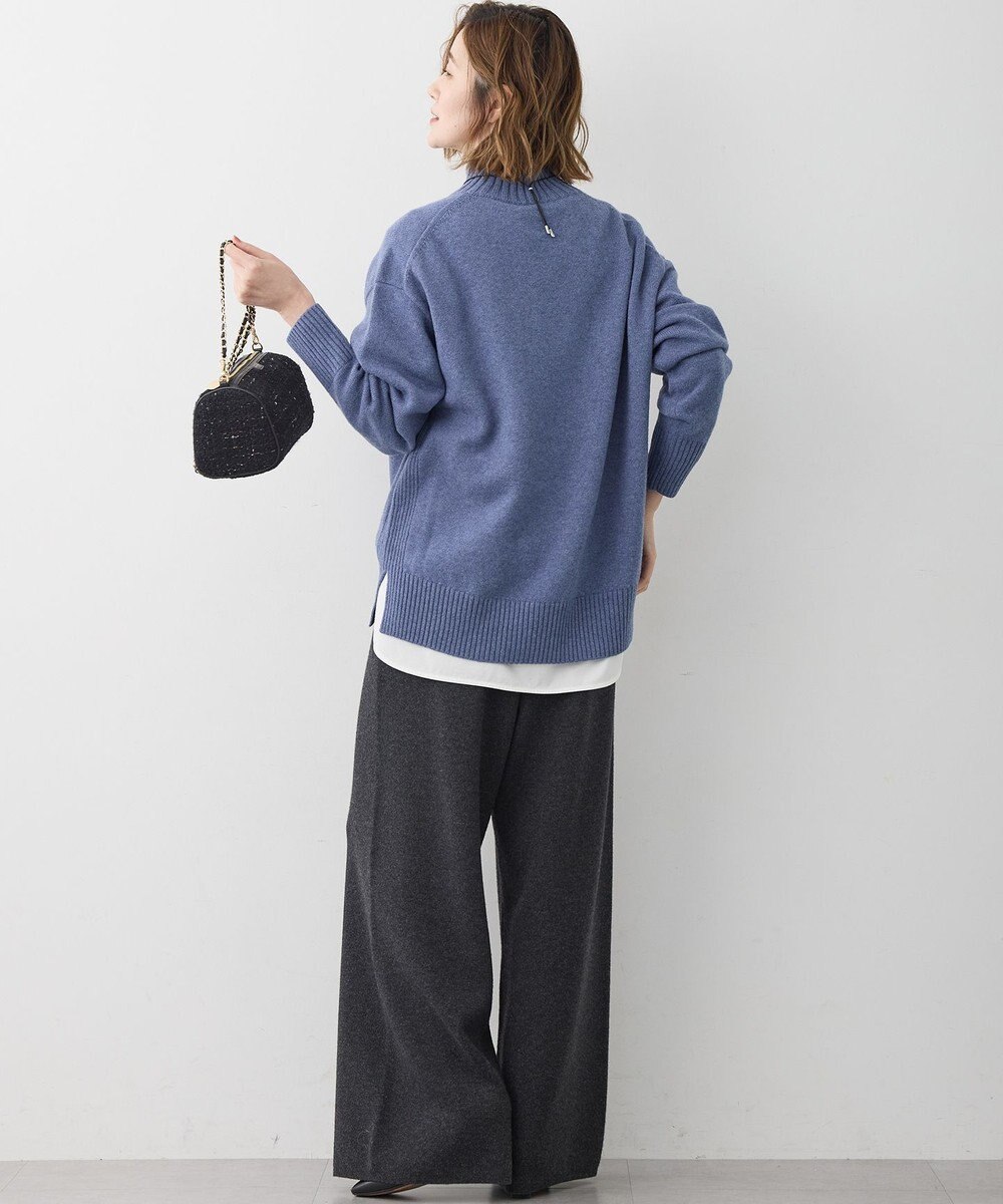 23区 S 【見上愛さんコラボカラー/Oggi掲載】カシミヤブレンド ハイネック ニット 