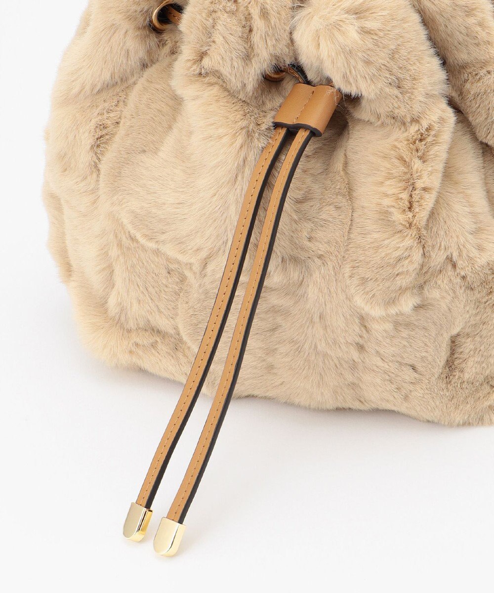 23区 【CLASSY.1月号掲載】フェイクファー ショルダーバッグ 