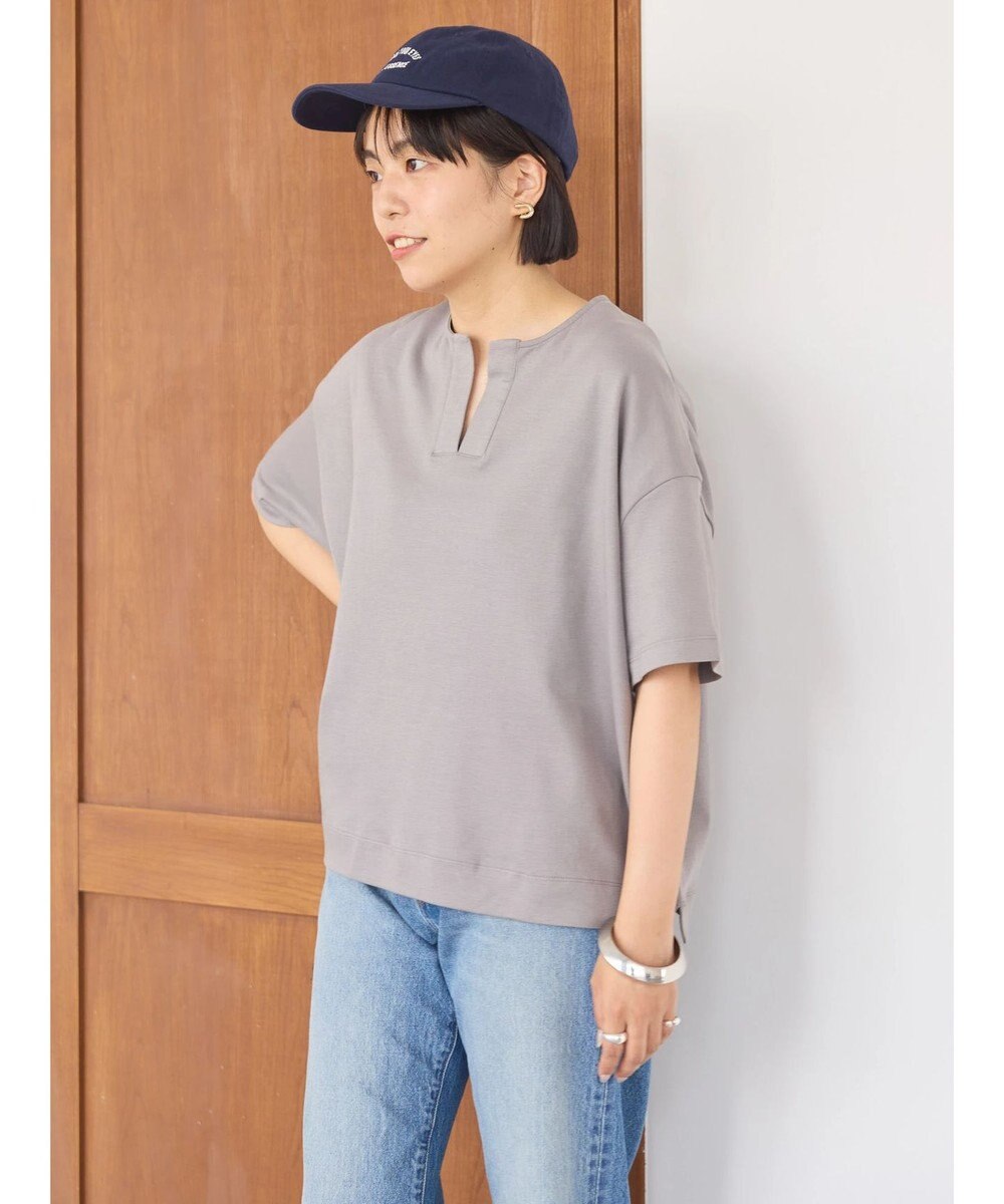AMERICAN HOLIC カフタン５分袖カットプルオーバー 