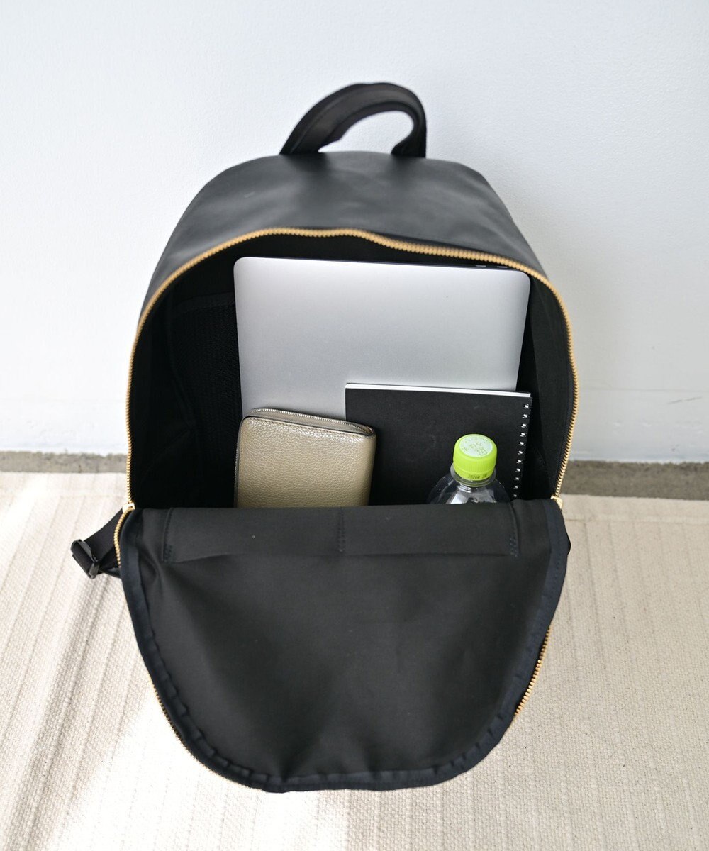 Hekhèr Le Style de Vie 【日本製 / A4サイズ対応/汚れにくい】PUコットンキャンバス リュックサック 