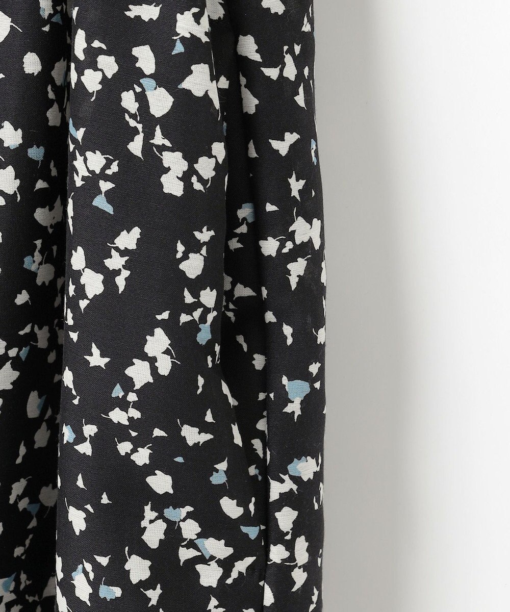 J.PRESS LADIES L 【洗える】スパンローンフラワープリント ワンピース 