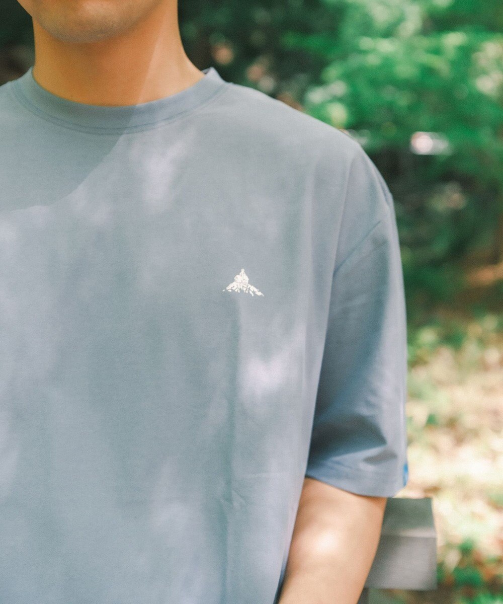 SHARE PARK MENS 【UVカット・吸水速乾・ストレッチ・軽量 】バンダナバックプリントＴシャツ 