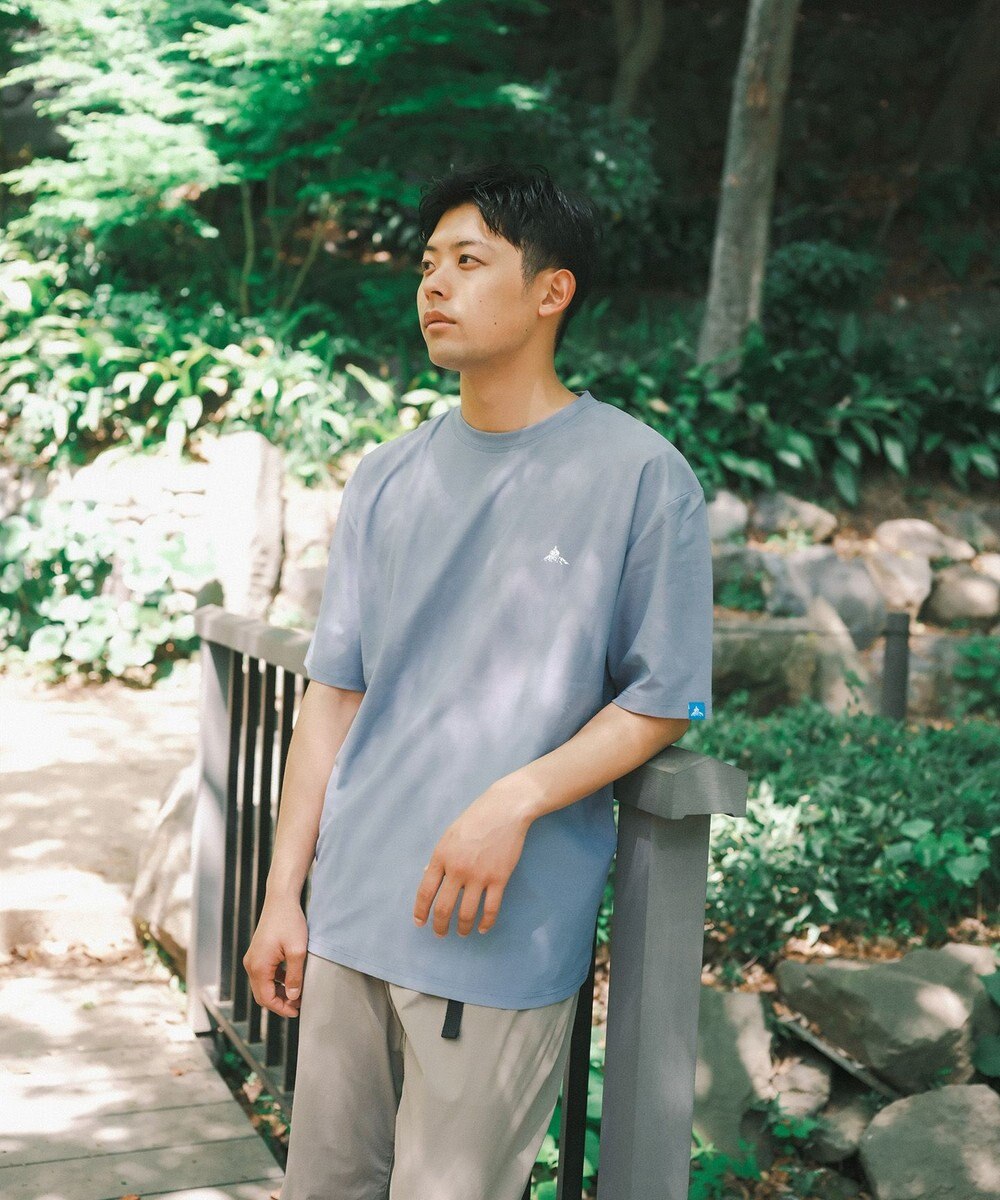 SHARE PARK MENS 【UVカット・吸水速乾・ストレッチ・軽量 】バンダナバックプリントＴシャツ 