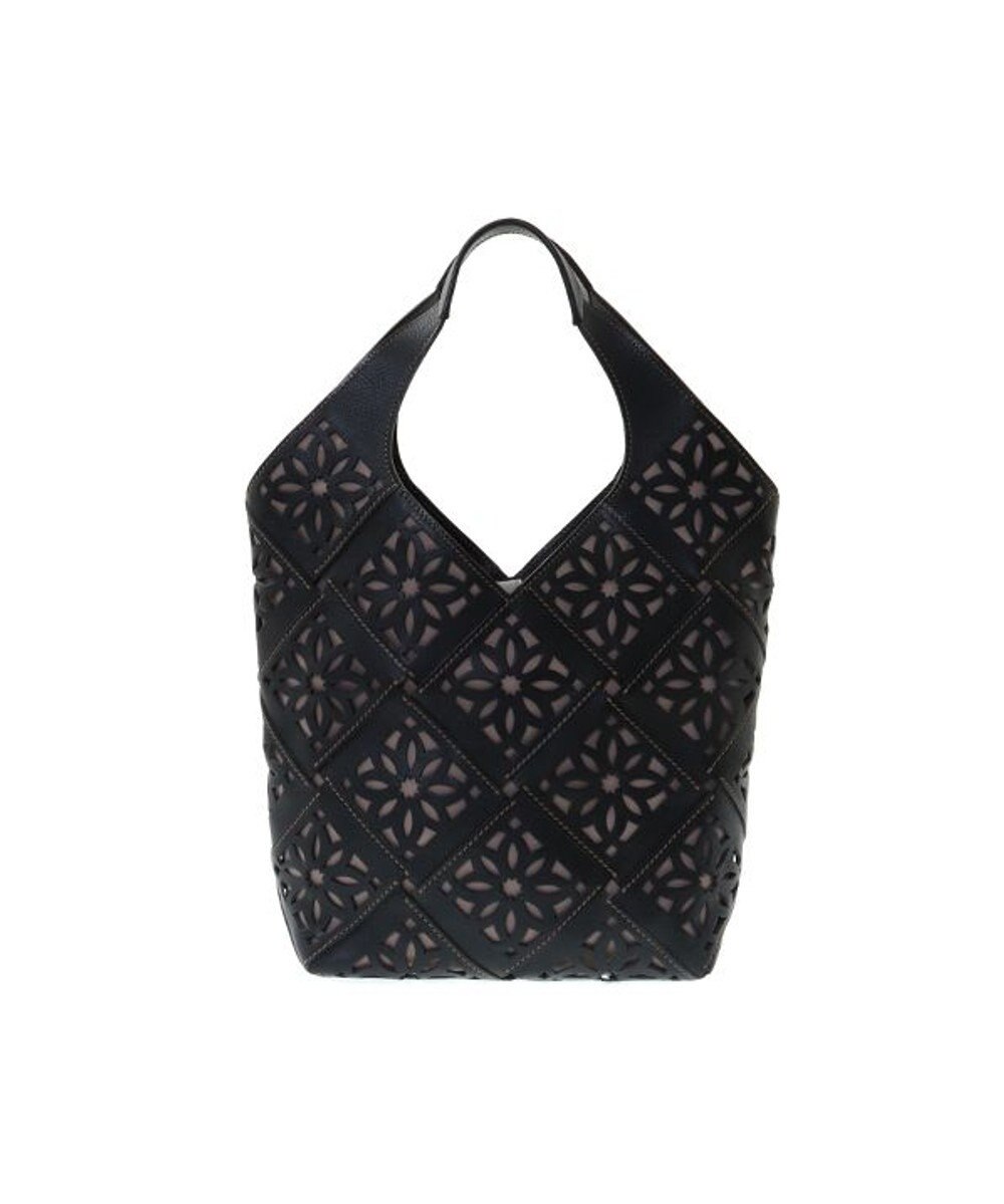 genten サステナブルカットワーク トートバッグ（大） 