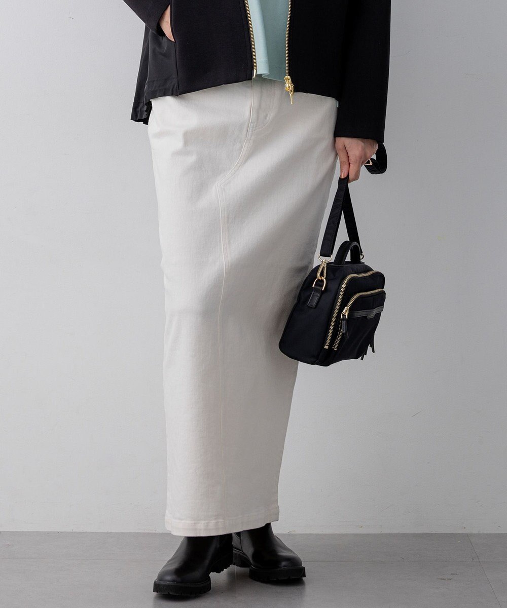 23区 L 【先行予約】23区DENIM Iライン デニムスカート 