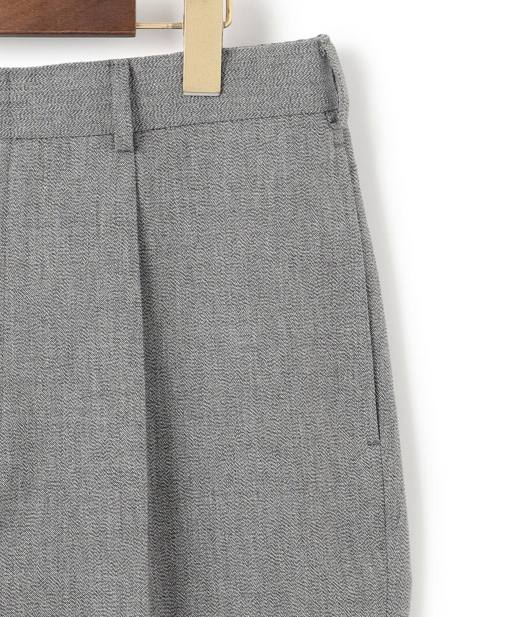 J.PRESS MEN 【J.PRESS ORIGINALS】Magic Cuba Wool Cotton Hopsack Spindle Piped stem１tuck / Made in Japan 