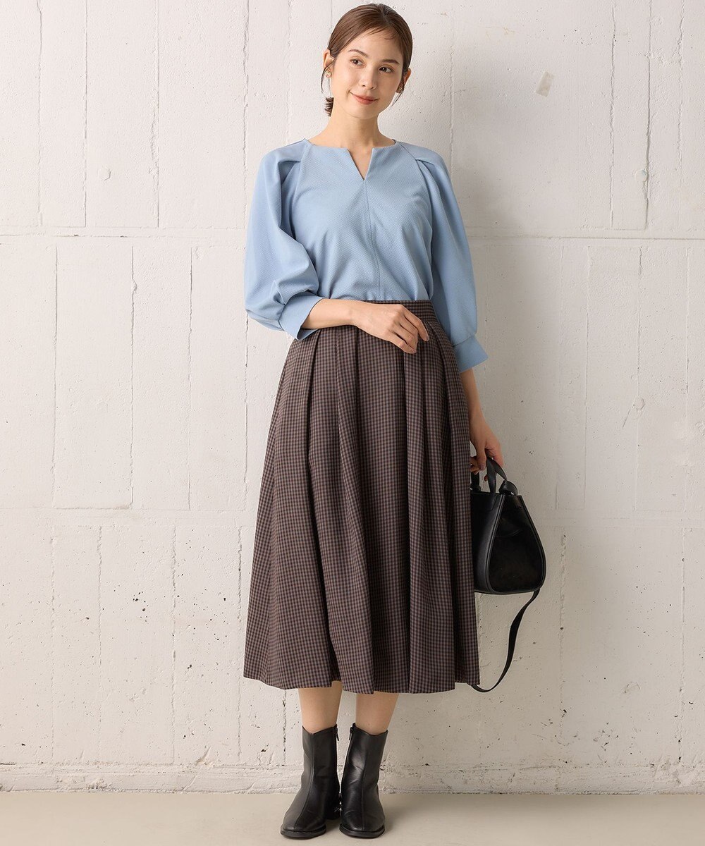 組曲 タックスリーブカルゼ カットソー 