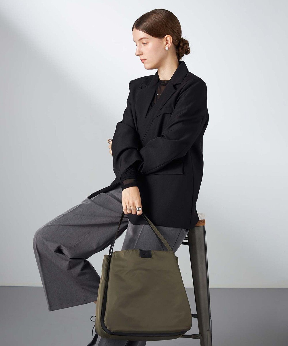 Y'SACCS スクエアすっきりトート Mサイズ 