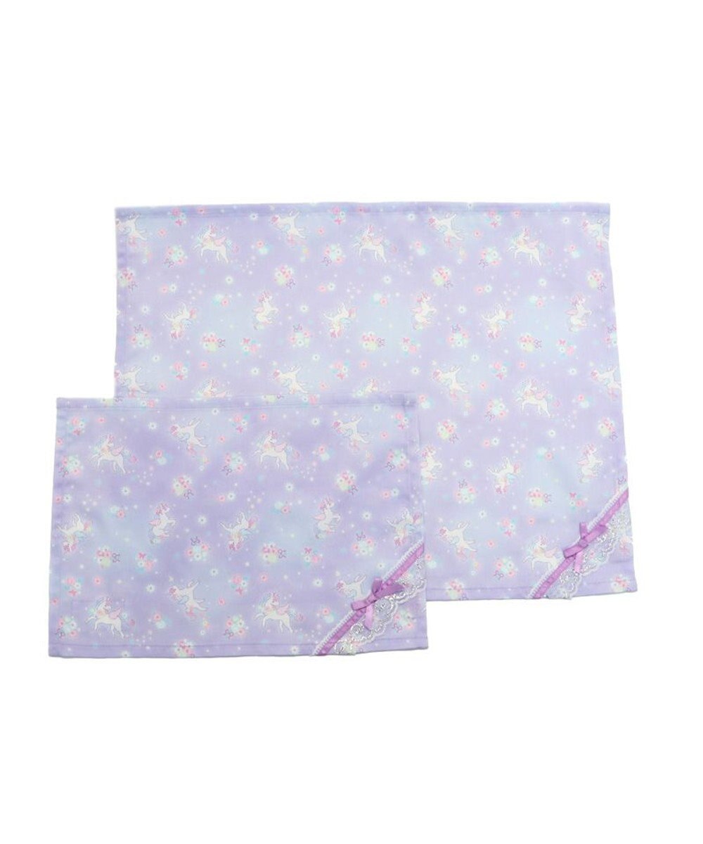 Mother garden マザーガーデン ユニコーン ランチマット 《フラワー柄》  35×25cm 