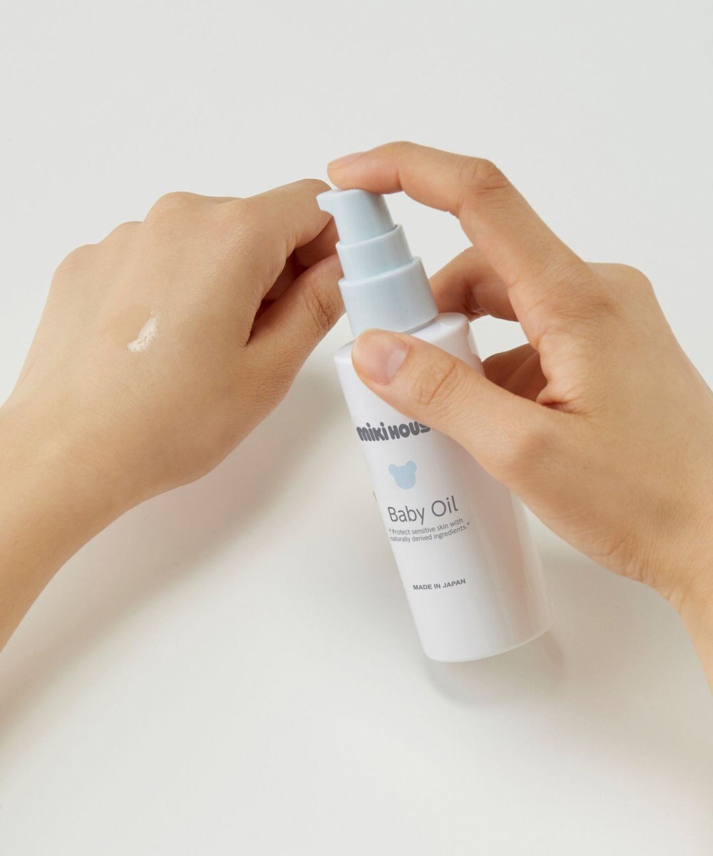 MIKI HOUSE HOT BISCUITS 【ミキハウス】 ベビースキンケア ベビーオイル 