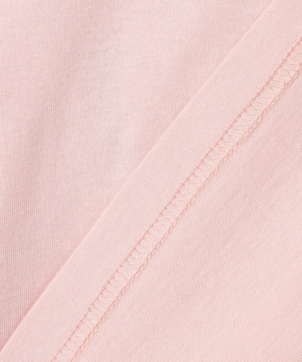 ANY KIDS 肩開きライン入り リボン長袖Tシャツ 