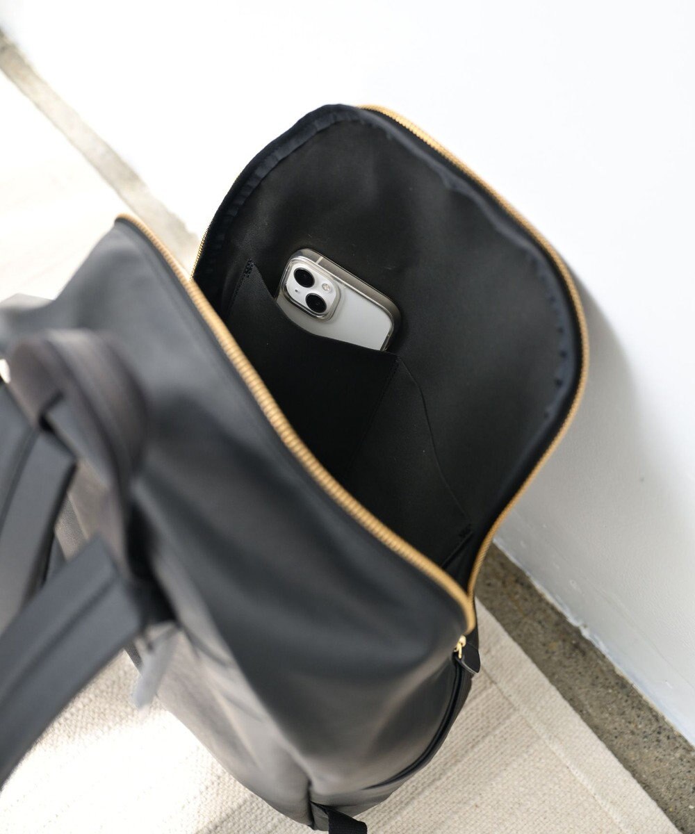 Hekhèr Le Style de Vie 【日本製 / A4サイズ対応/汚れにくい】PUコットンキャンバス リュックサック 