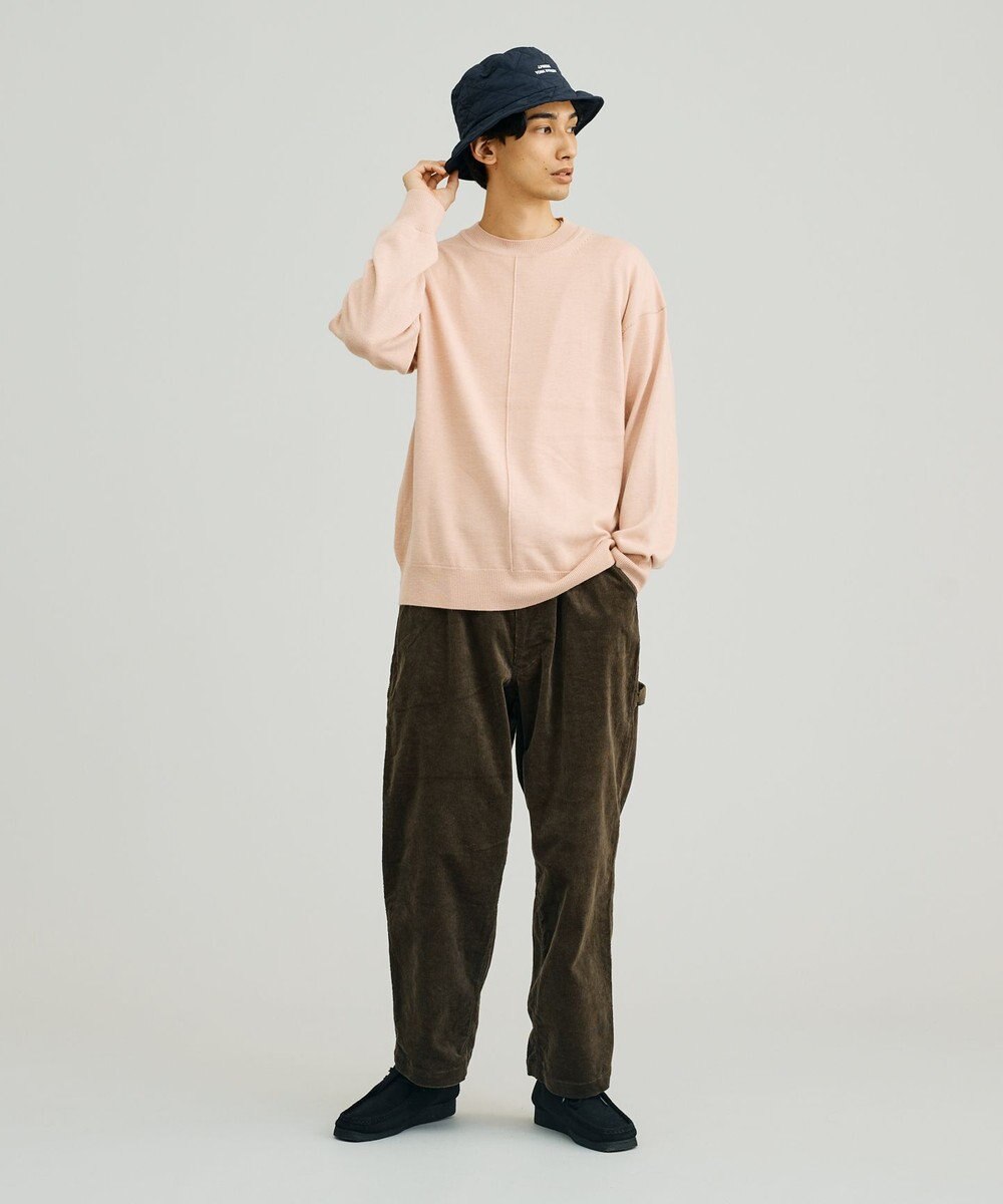 J.PRESS YORK STREET 【UNISEX】ANTI PILLING WOOL クルーネックニット 