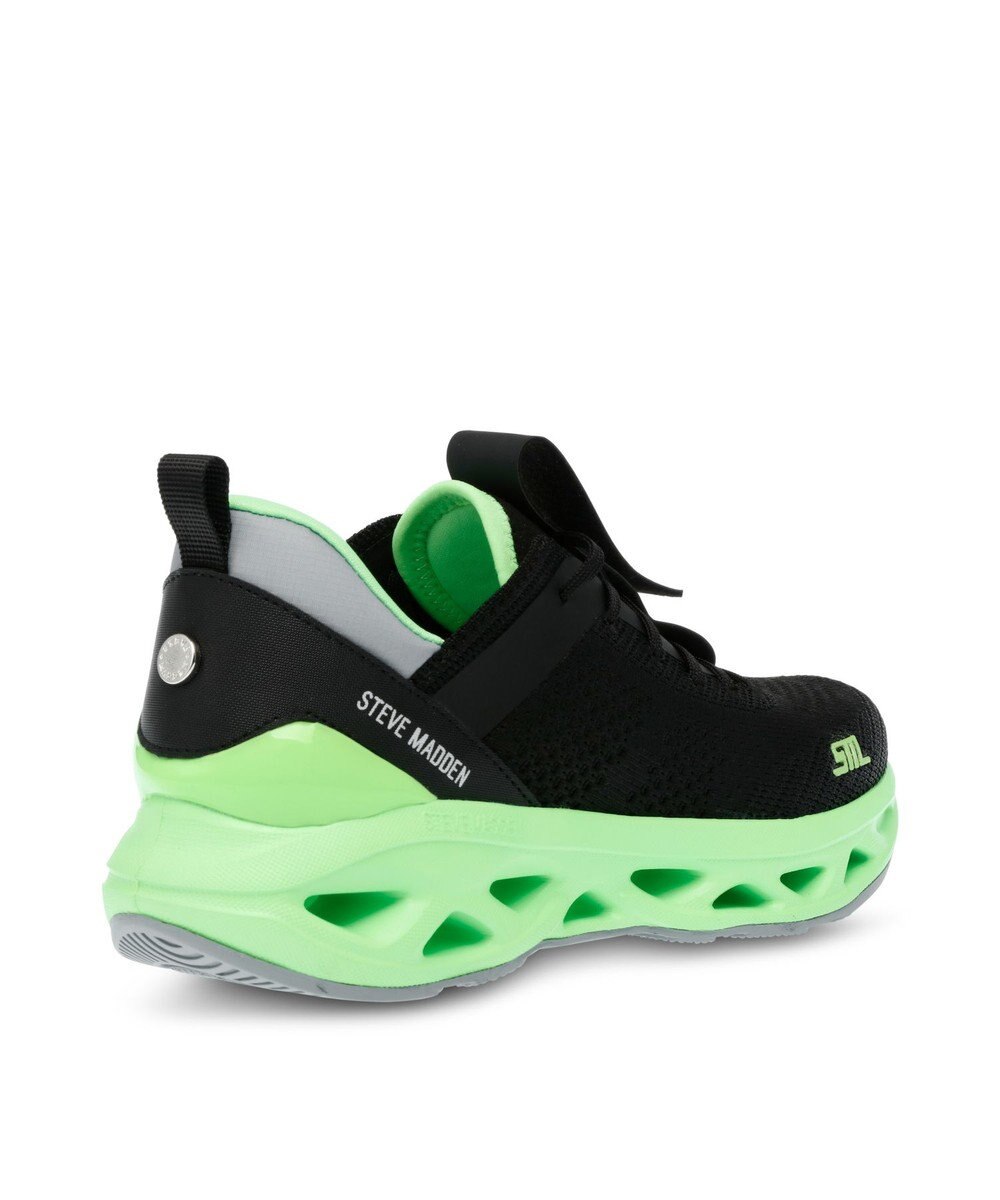 STEVE MADDEN SURGE 1 デザインソールニットスニ―カー 