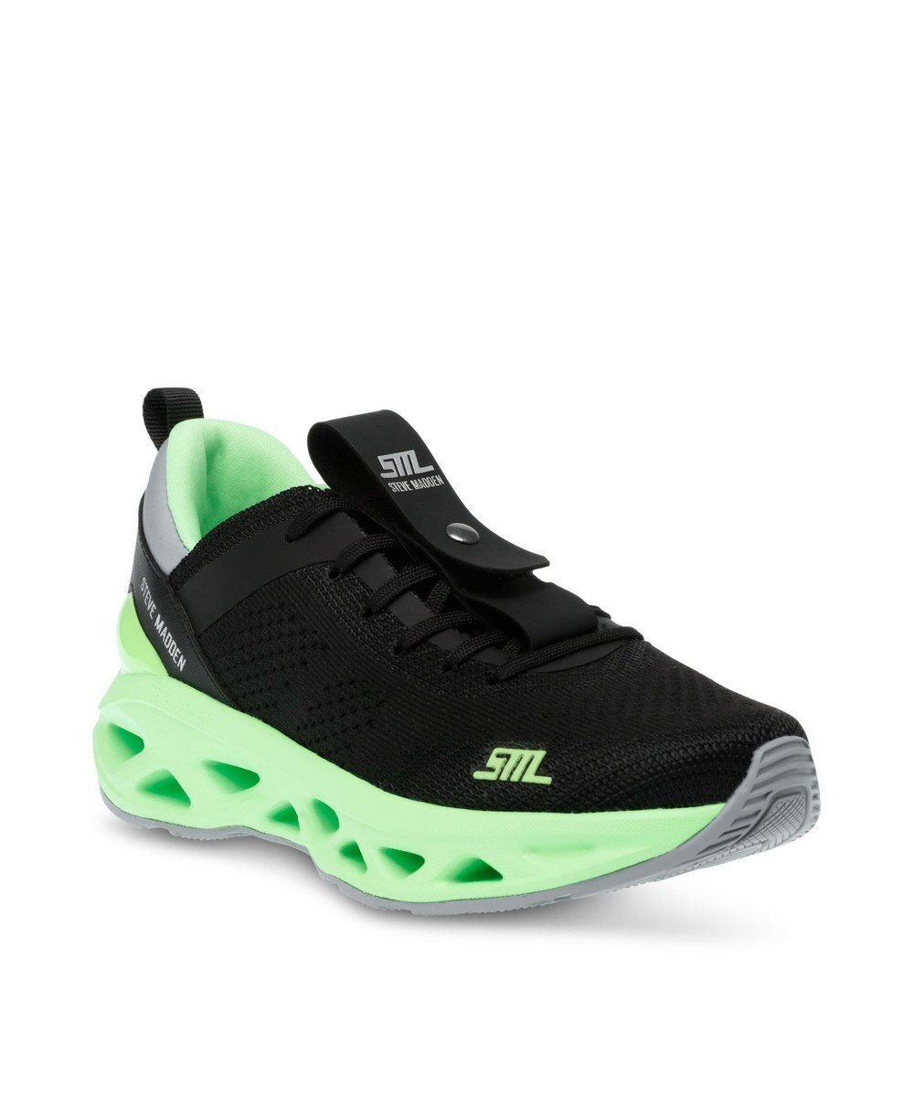 STEVE MADDEN SURGE 1 デザインソールニットスニ―カー 