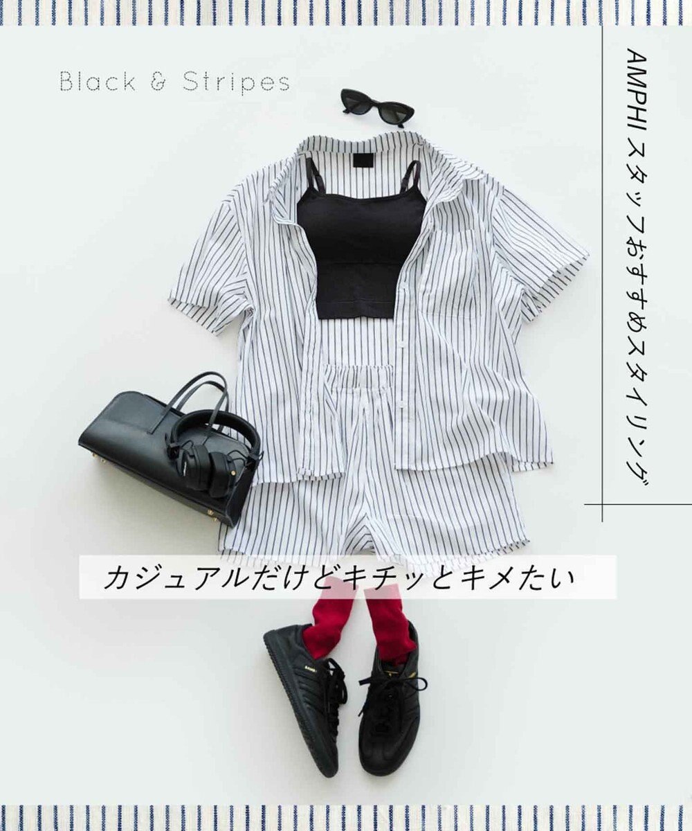 AMPHI ブラトップ 立体的なバストシルエット 脇すっきり クロップド丈 【L∞Ping ルーピング】 ブラキャミソール JSF102 アンフィ／ワコール 