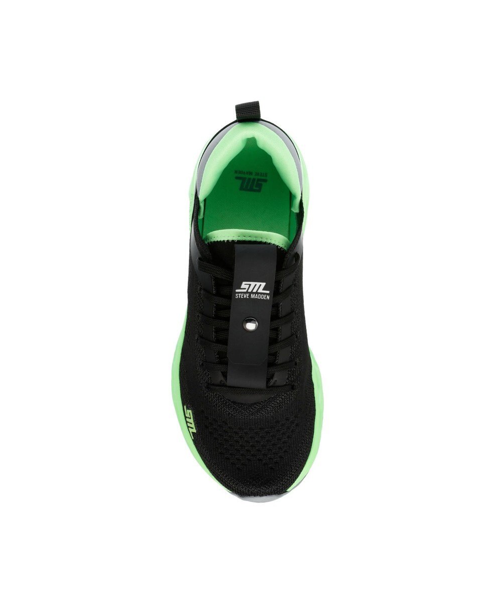 STEVE MADDEN SURGE 1 デザインソールニットスニ―カー 