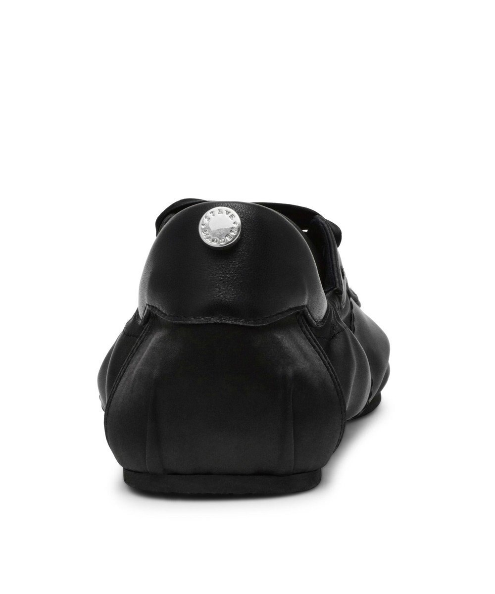 STEVE MADDEN ARTISTE サテンフラットバレエスニーカー 