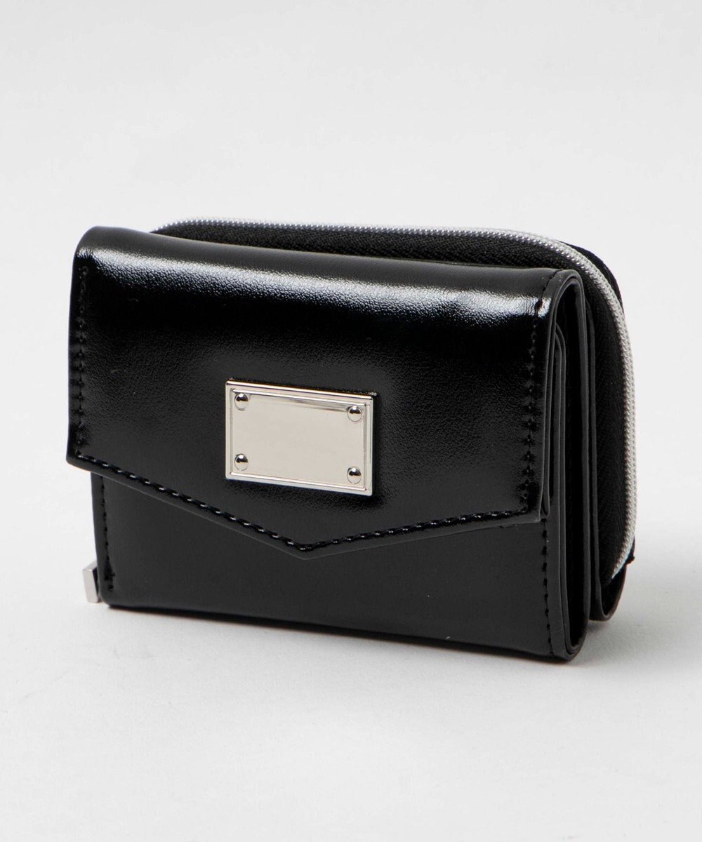 WEGO メタリックプレートウォレット 