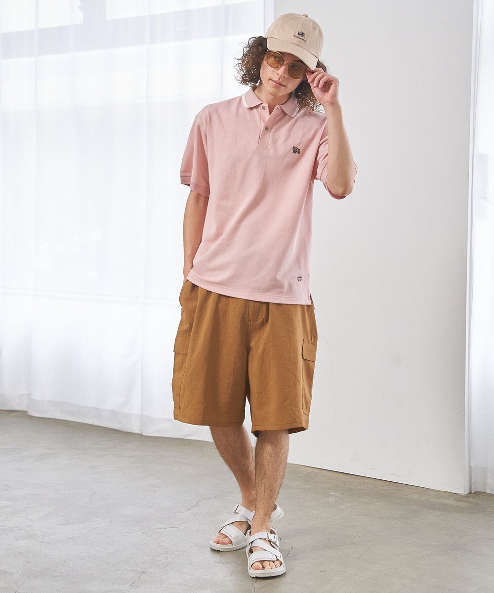 J.PRESS YORK STREET 【UNISEX】ブルドックワンポイント ポロシャツ 