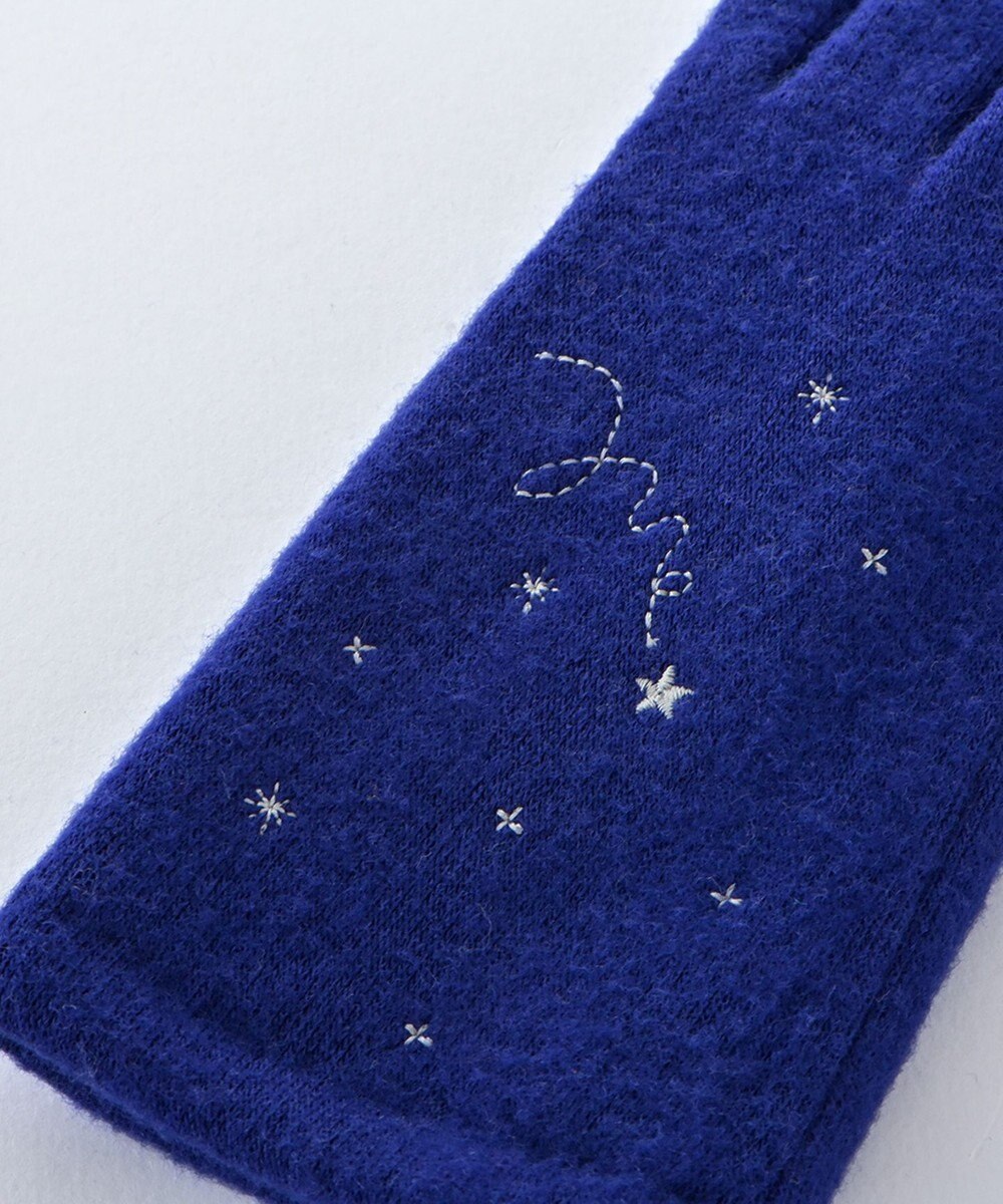 ORuKuBET 夜空刺繍ジャージグローブ(WOMEN)【タッチパネル対応】 