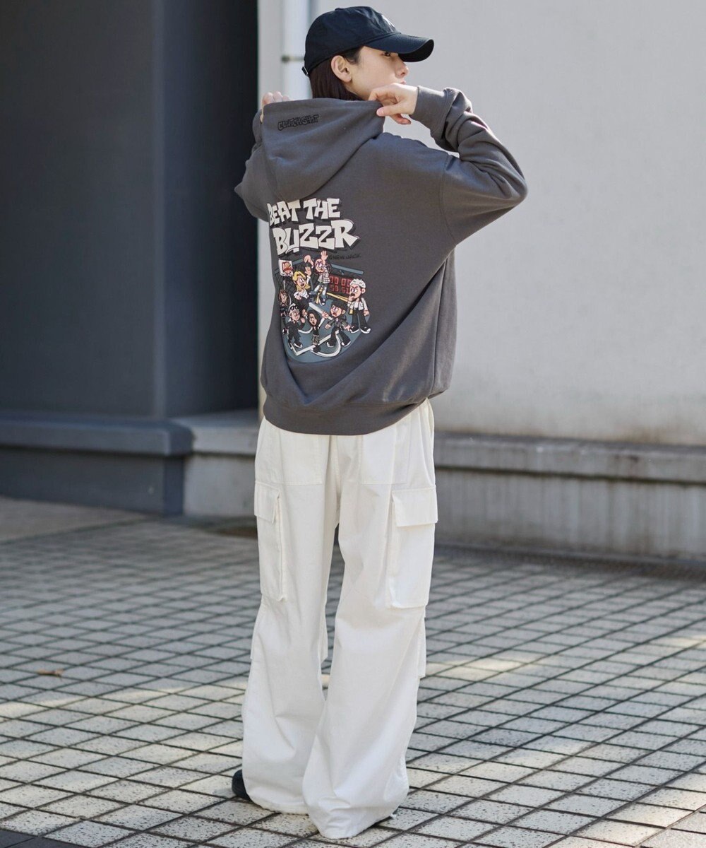 WEGO 【ユニセックス着用ITEM】別注NEWJACKグラフィックプルパーカー 