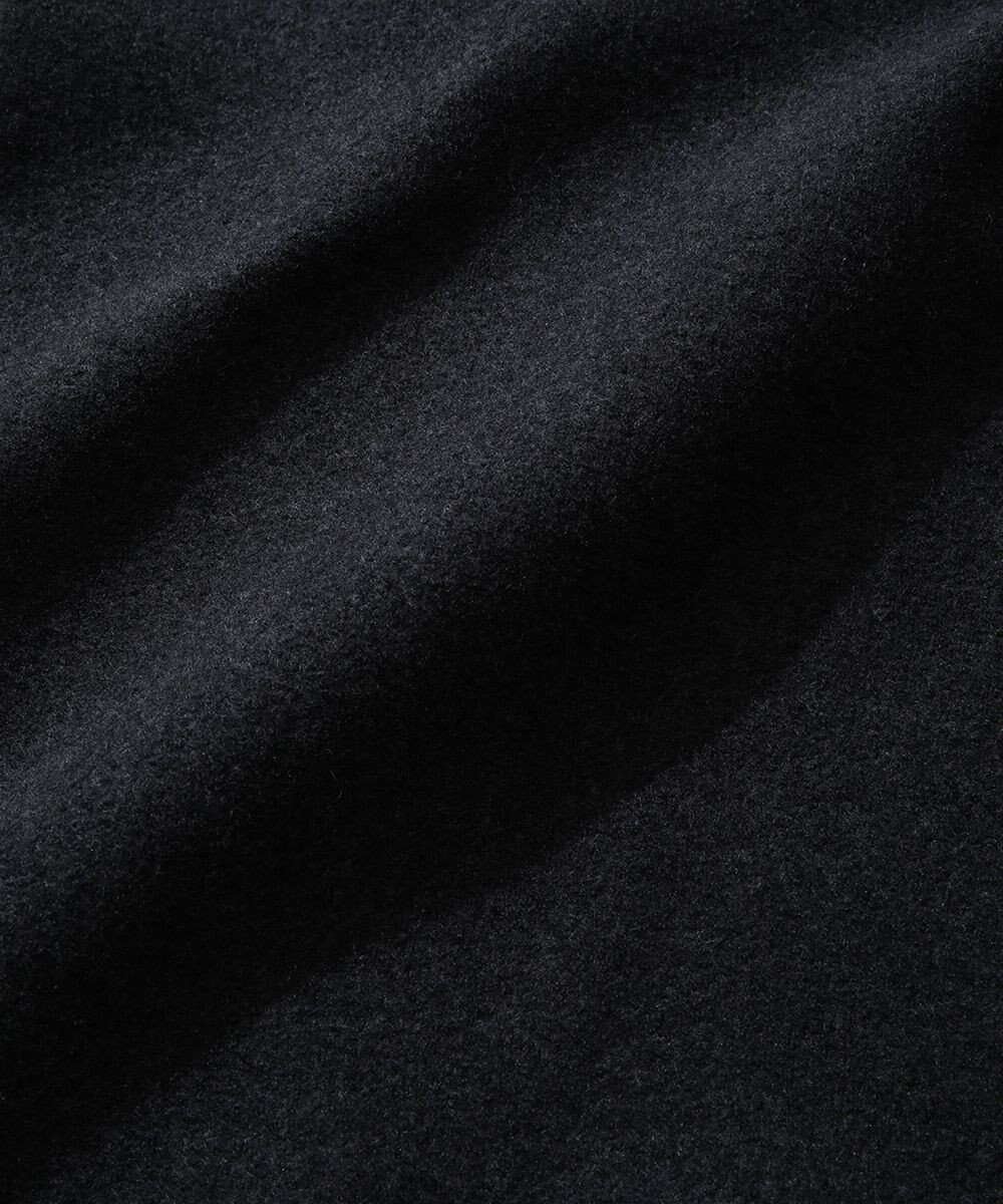 ATON BOMOU MELTON | ショールカラーコート 