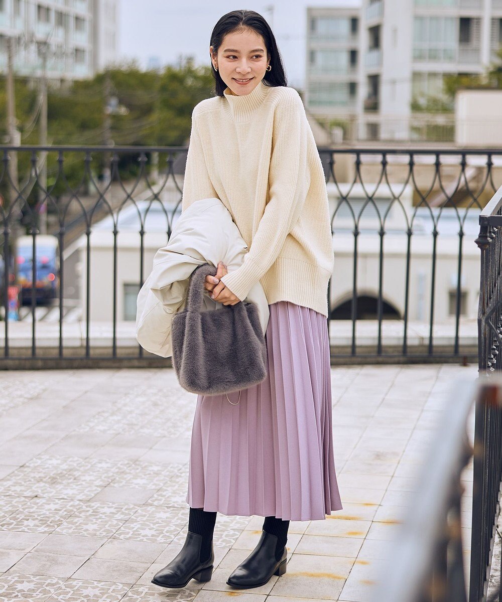 ANY 【LEE掲載】ハイネックウィンターニット 