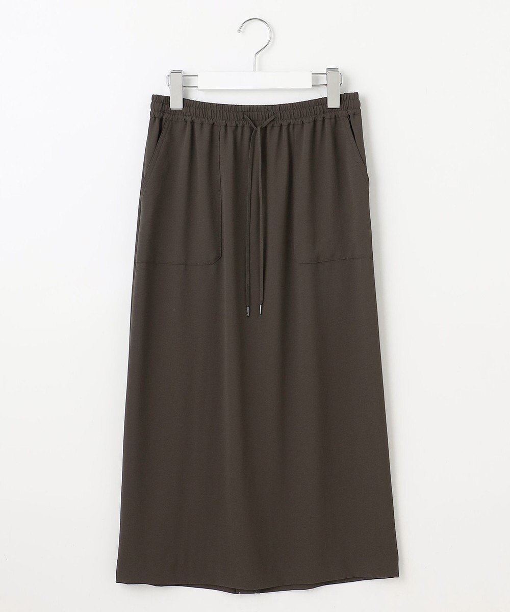 J.PRESS LADIES L 【WEB限定カラーあり・洗える・接触冷感・吸水速乾】Lightジョーゼット ナロー スカート 