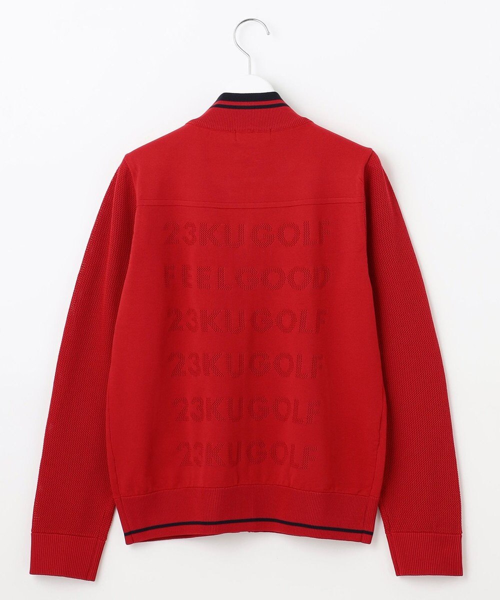 23区GOLF 【WOMEN】【ウォッシャブル】フルジップニットブルゾン 