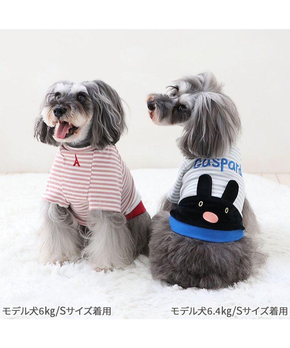 PET PARADISE リサとガスパール リブＴシャツ 《フェイス ガスパール》 小型犬 