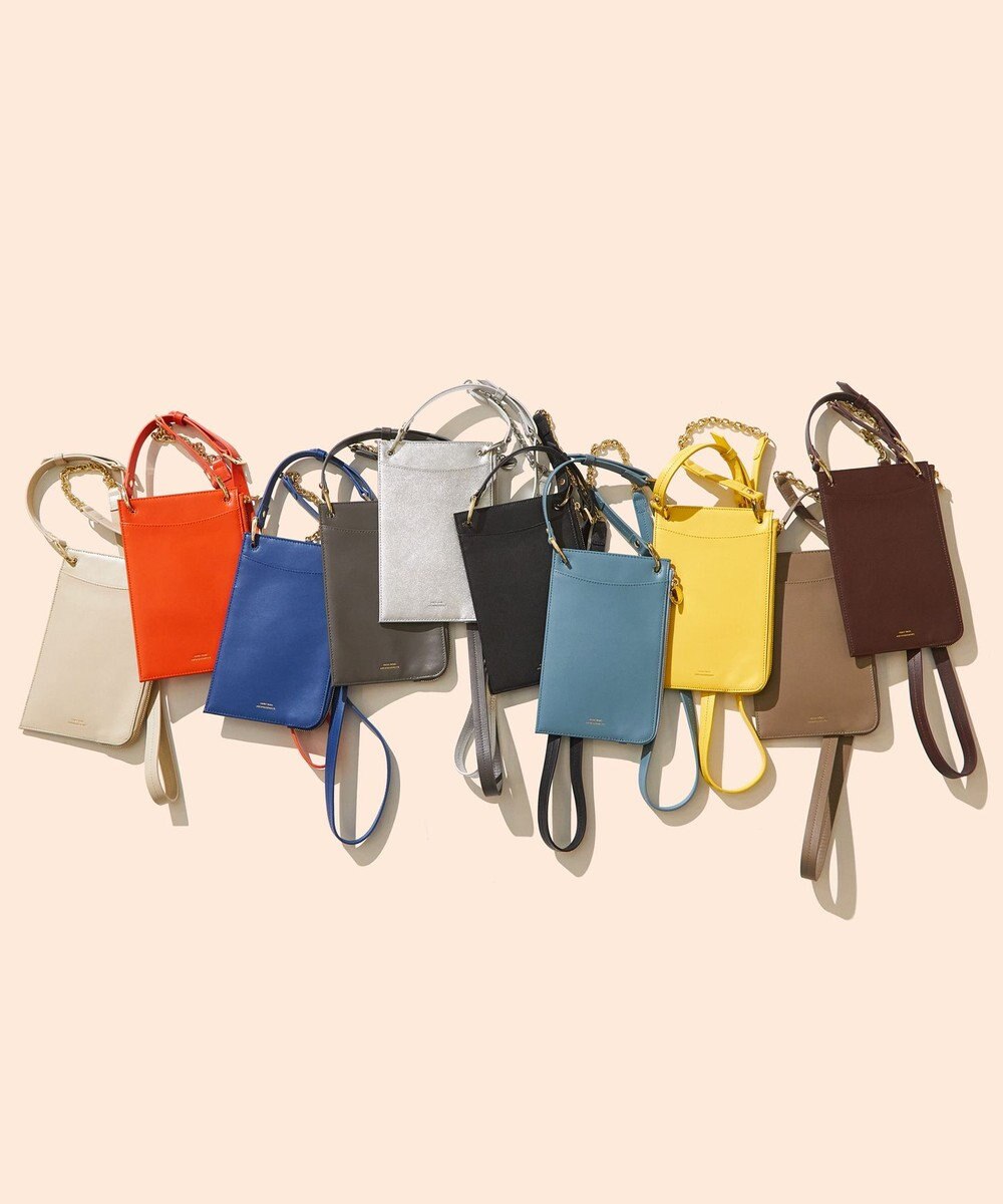 23区 レザー モバイル ポーチ 