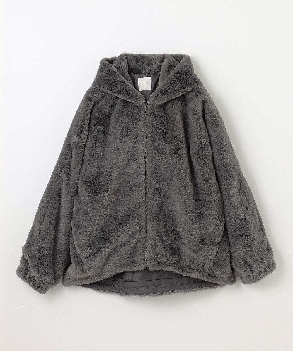 ANY 【手洗い可】ファーブルゾン 