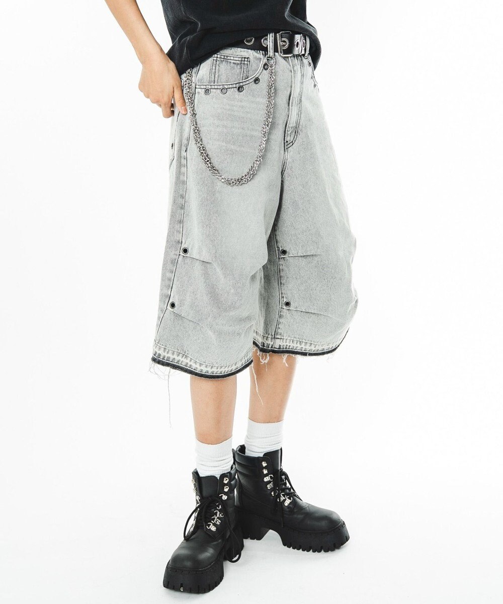 WEGO 【ユニセックス着用ITEM】パラシュートハトメショーツ 